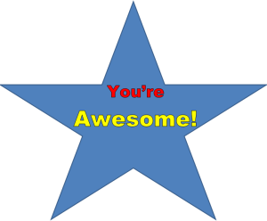 you're awesome